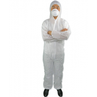 Supply PP SMS Microporous Coveralls / Disposable Non Woven Fabric